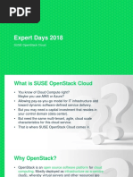 Expert Days 2018: Suse Openstack Cloud