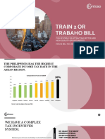 Train 2 or Trabaho Bill: (Tax Reform For Attracting Better and High-Quality Opportunities) House Bill No. 8083