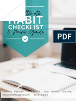 Habit Checklist & Mini Guide 