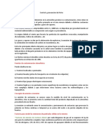 Control y prevención del polvo en minería