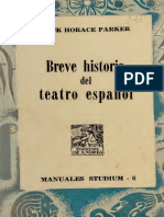Breve Historia Del Teatro Espanol.
