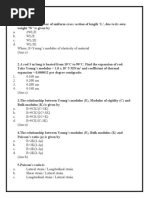 SOM MCQ Question