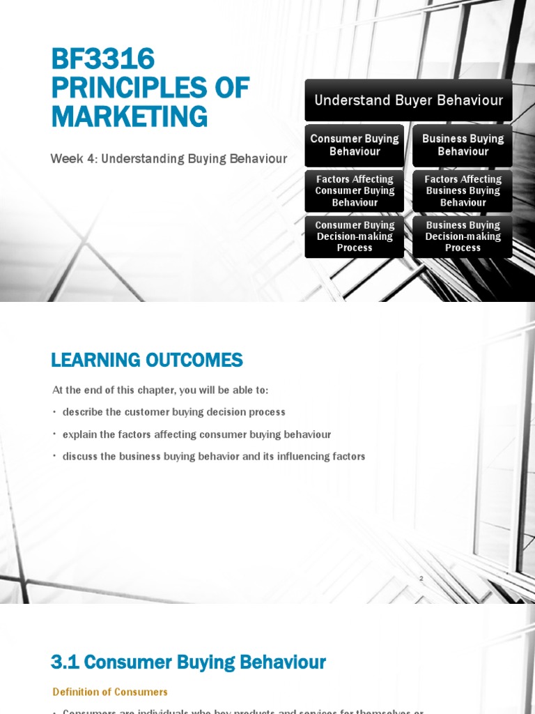 Understanding Consumer Buying Behavior | PDF | Consumer Behaviour ...