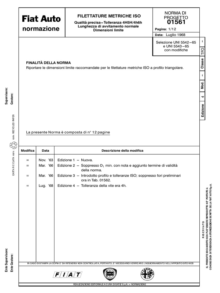 Fiat 01561 | PDF