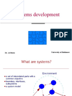 Systems Development: Dr. Al Bento University of Baltimore