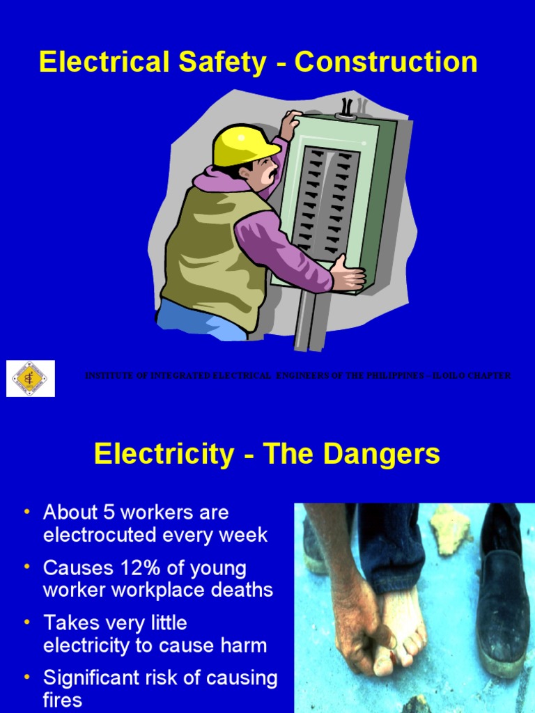 Electrical Safety Construction PDF Fuse (Electrical) Electricity