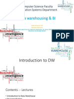 01 - Data Warehousing & BI01
