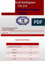 Institute of Southern Punjab Multan: Syed Zohair Quain Haider Lecturer ISP Multan