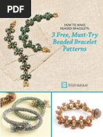 3 Free, Must-Try Beaded Bracelet Patterns: How To Make Beaded Bracelets