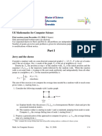 UE Mathematics For Computer Science