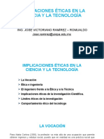 Implicaciones Éticas en La Ciencia y La Tecnología