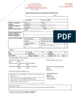 Laboratory Sample Collection Form 3-22-2020
