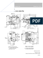 Series DA 103 NPS 1" CLASS 150-300 PSI: PRESSURE FILTER, Change Over Sheet No. 2213A