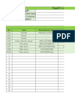 From-Checklist INET Log