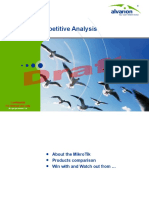 Mikrotik Competitive Analysis: Confidential For Internal Use Only