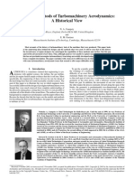 Ideas and Methods of Turbomachinery Aerodynamics A Historical View