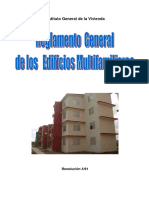 Reglamento de Edificios Multifamiliares Res4-91