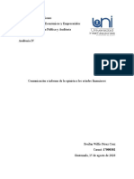 Documento Tecnico Comunicacion e Informes