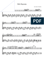 Bob Esponja - Partitura Completa PDF