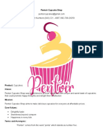 Pentoir Cupcake Shop Business Plan Highlights Delightful Taste & Customer Satisfaction