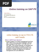 Online Training On SAP PS: Contact Address