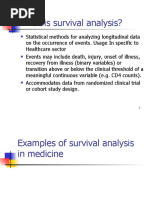 What Is Survival Analysis?