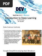 Introduction To Deep Learning: Poo Kuan Hoong 19 July 2016