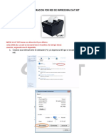 Instructivo de Configuracion Por Red de Impresoras Sat 38T