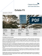 CSHG REAL ESTATE FII 2020-01