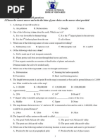 Grade Eight Social Model Questions