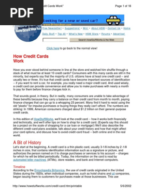 Credit Cards