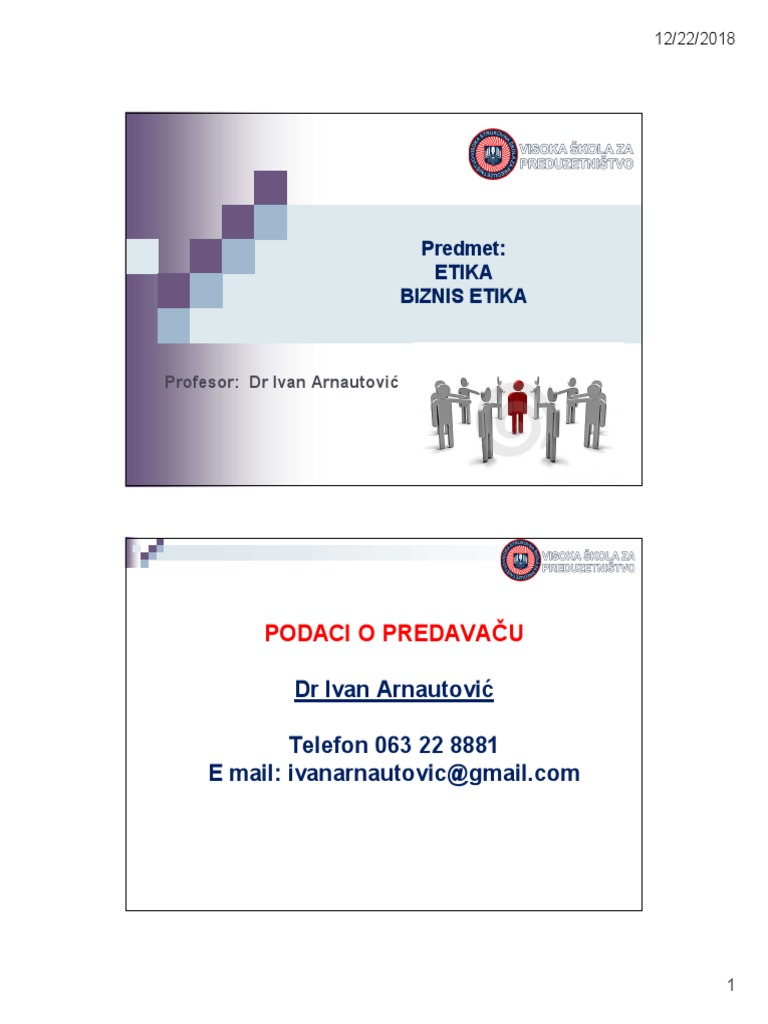 Predavanja | PDF