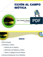 Capitulo 1. Introducción A La Robotica y Morfologia