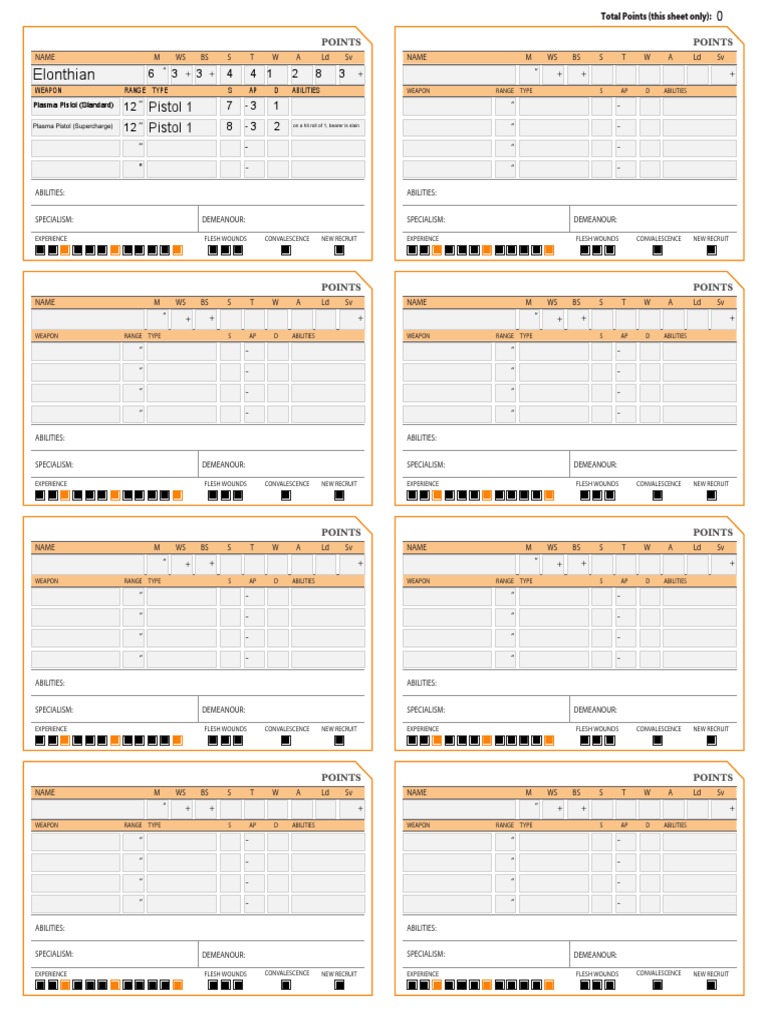 Character Stats and Abilities Overview | PDF | Weaponry