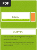 Excel: Formulas, Functions, and Other Useful Features