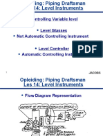 Level Instruments for Piping Draftsman Lesson 14