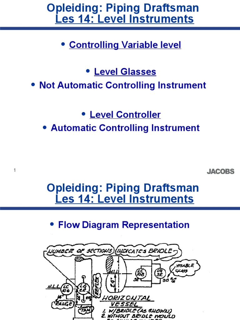 Level Instruments in Piping Drafting | PDF | Computers