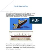 Titanic Data Analysis-Report