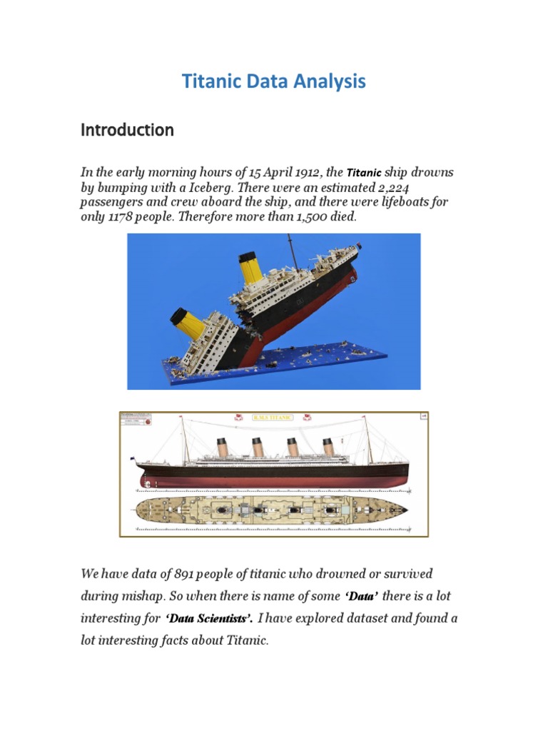 Titanic Dataset Exploratory Analysis | PDF | Rms Titanic | Data Analysis
