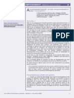 L Accompagnement Educatif Dispositif Supplementaire Ou Pratique D Avenir JC Guerin - Cahier E D No 6 - Decembre 2009