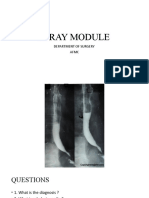 X-Ray Module: Department of Surgery Afmc