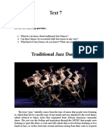 Text 7 Traditional Jazz Dances