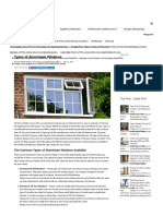 Types of Aluminum Windows and Their Benefits PDF