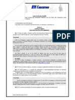 Lei 8112 - 90 Comentada para Concursos Federais Com 100 Ex Com Gabarito e Atualizada