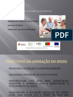 Formação animação idosos instituições