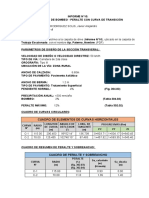 Informe N°10 - Transición Bombeo-Peralte Con Curva de Transición