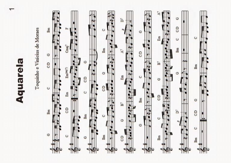 Aquarela Toquinho E Vinícius De Moraes Pdf Pdf