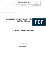 Prevención contra caídas en la construcción