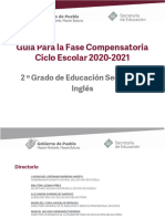 Guía Secundaria 2 Ingles PDF