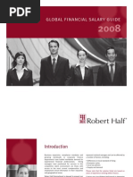 2008 Robert Half Global Financial Salary Guide